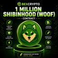 1 Million Shibinhood WOOF Robinhood Network cryptocurrency contract available on Bexcrypto