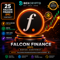 Premium BEXCRYPTO product image for 25 Falcon Finance (FF) BEP20 contract featuring secure blockchain delivery on the BNB Smart Chain with the official BEP20 contract address.