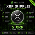 5 XRP (Ripple) Mining Contract by Bexcrypto – Secure Digital Mining Contract with Fast Activation