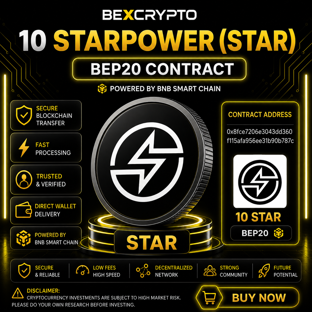 10 Starpower (STAR) - Contract