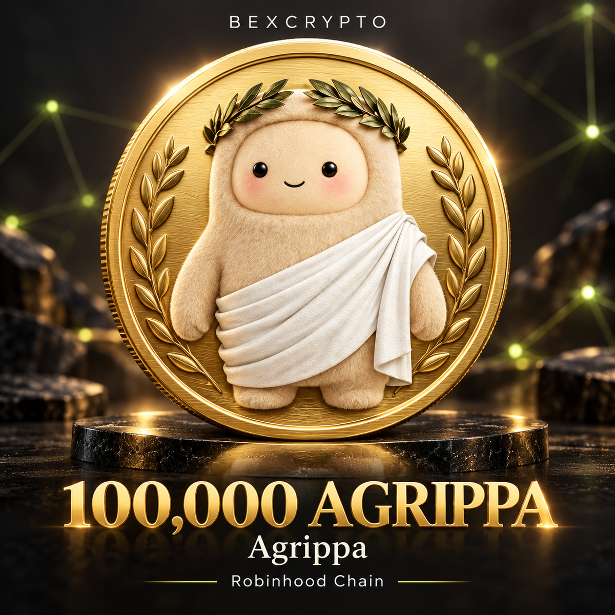 100,000 Agrippa (AGRIPPA) Tokens